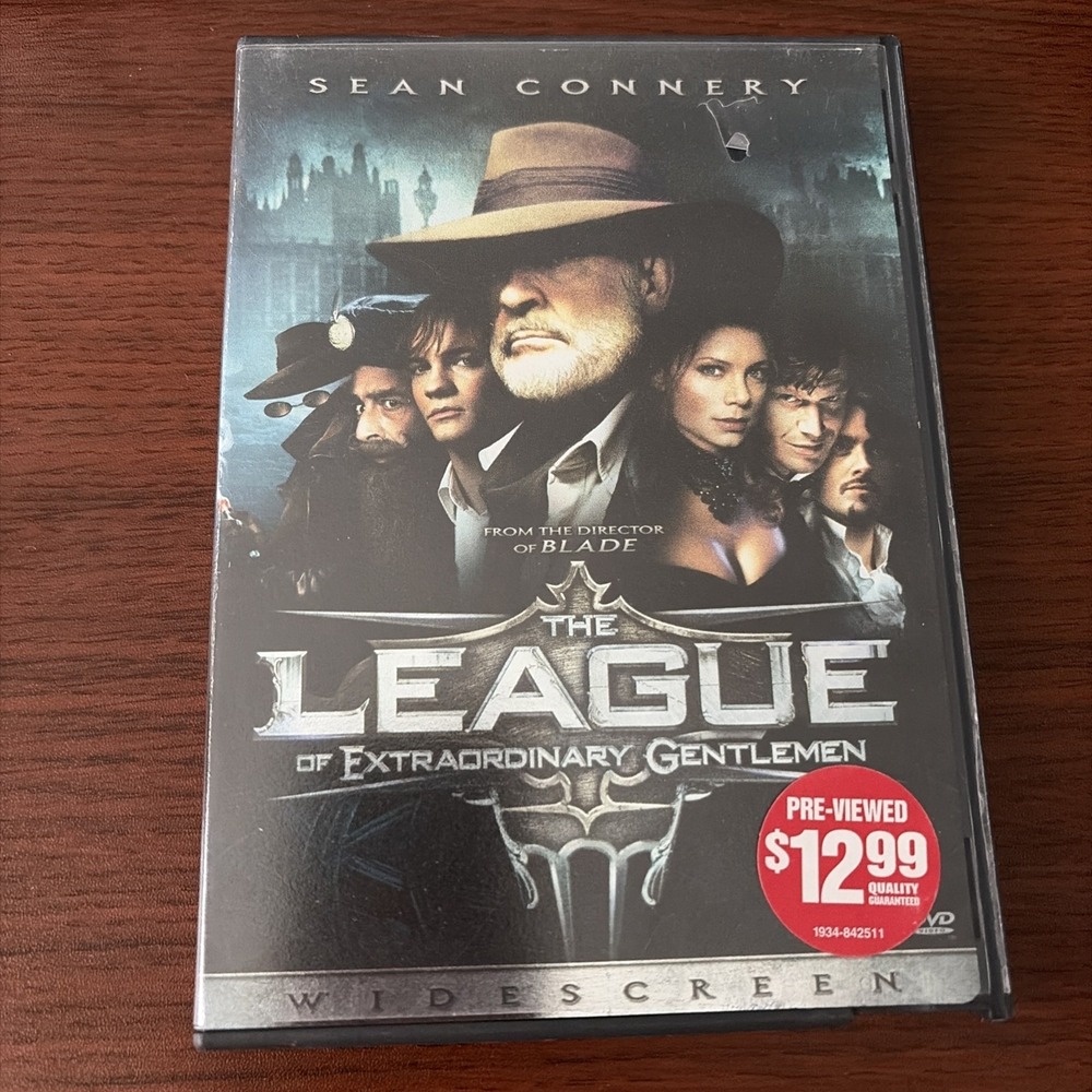 The League of Extraordinary Gentlemen (DVD, 2003, Full Screen) Sean Connery